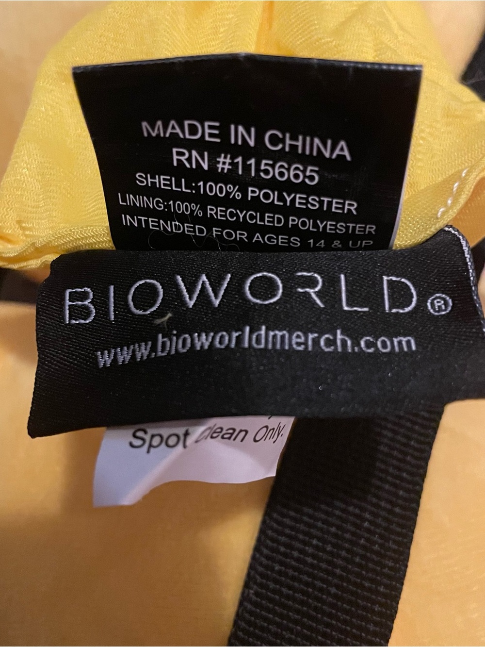 Five Nights at Freddy's Chica Plush Backpack "Let's Eat!!!" - Picture 10 of 11